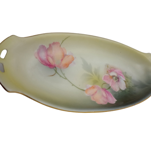 R.S. Tillowitz Silesia Hand Painted Dish - Picture 3 of 5